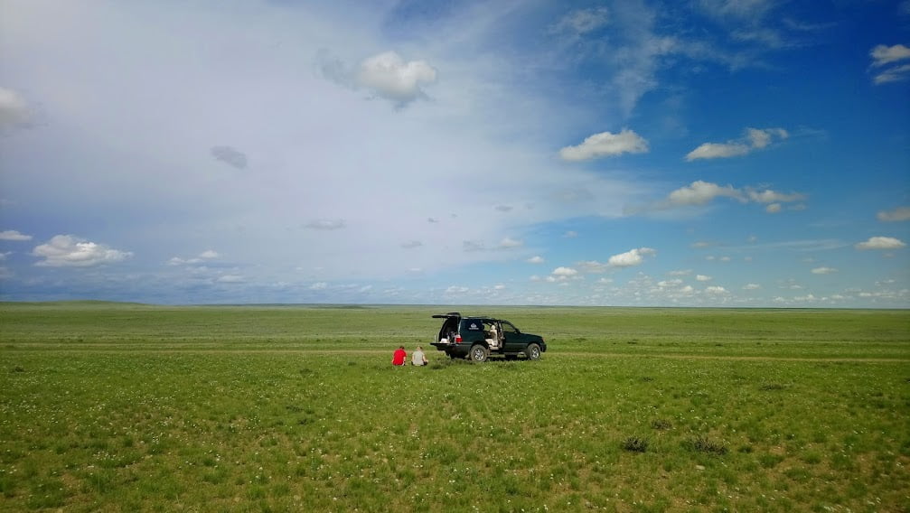 Landschaft der Mongolei